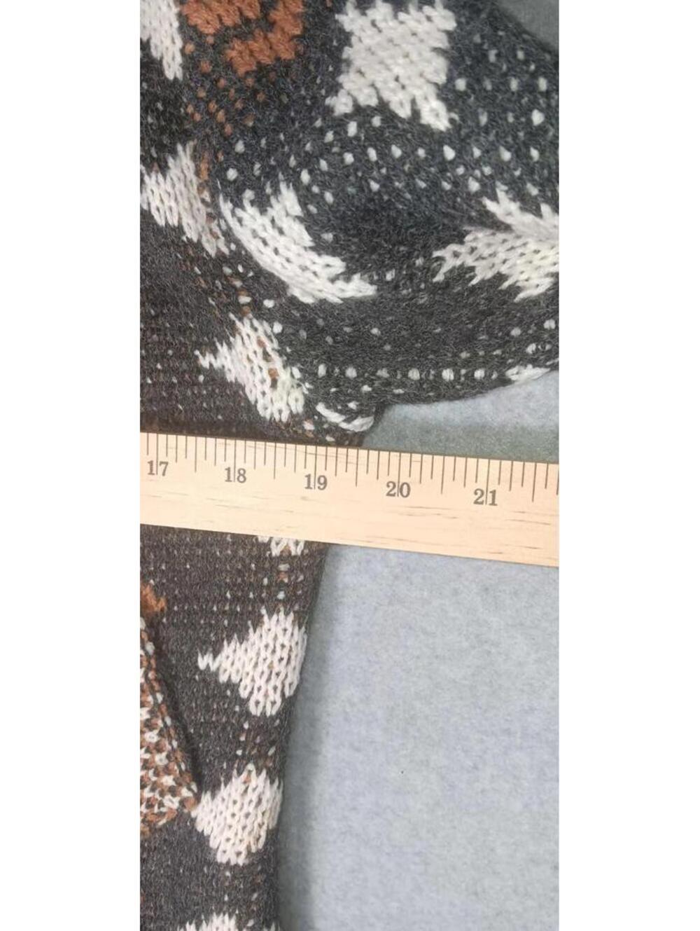 Altard State Open Front Waterfall Tiered Cardigan Womens Size Medium Multicolor - Picture 3 of 11